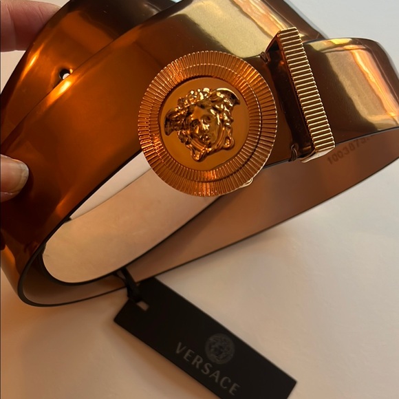 Versace Gold Belt with Medusa Buckle - Picture 1 of 1